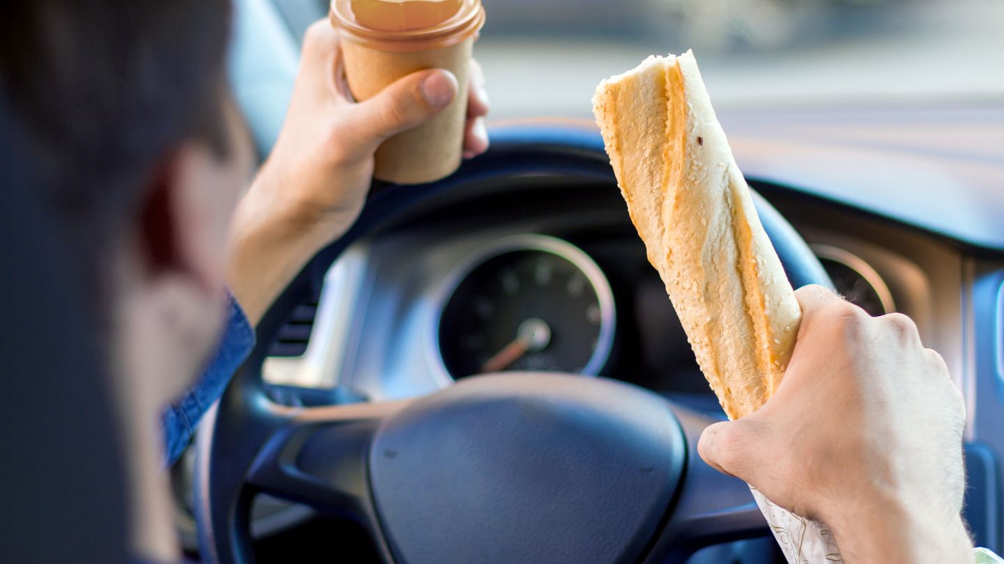 Eating and Drinking While Driving