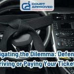 Navigating the Dilemma: Defensive Driving or Paying Your Ticket?