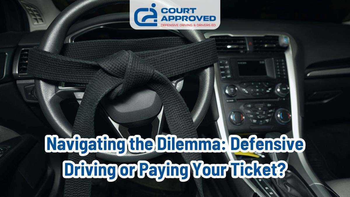 Navigating the Dilemma: Defensive Driving or Paying Your Ticket?