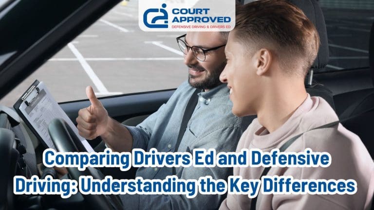 Is Defensive Driving The Same As Drivers Ed? Differences Explained