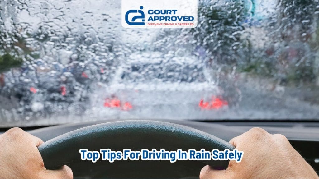 Top Tips for Driving in Rain Safely