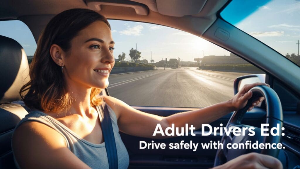 Adult Drivers Ed: Gain Confidence and Drive Safely